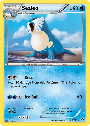 Image for Sealeo (25/106) [XY - Flashfire]