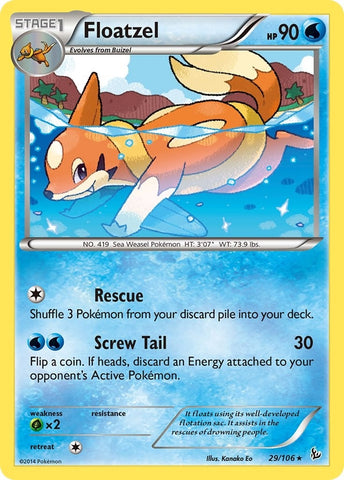 Image for Floatzel (29/106) [XY - Flashfire]