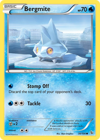Image for Bergmite (30/106) [XY - Flashfire]