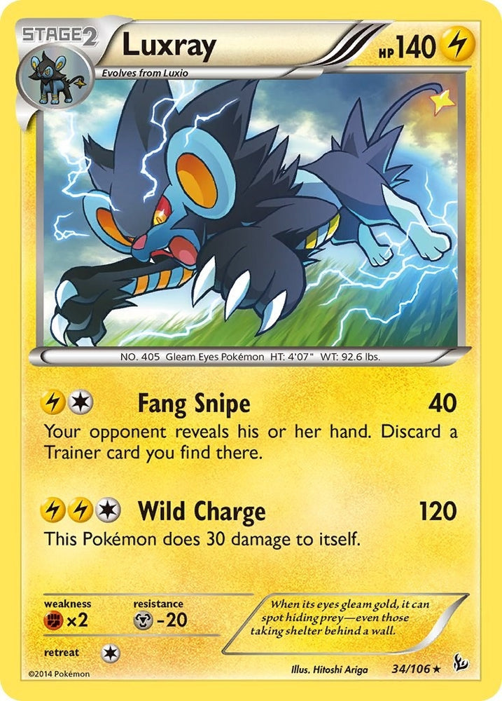 Image for Luxray (34/106) [XY - Flashfire]