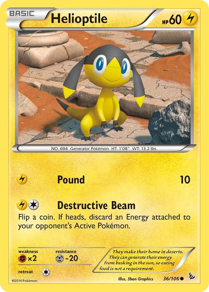 Image for Helioptile (36/106) [XY - Flashfire]