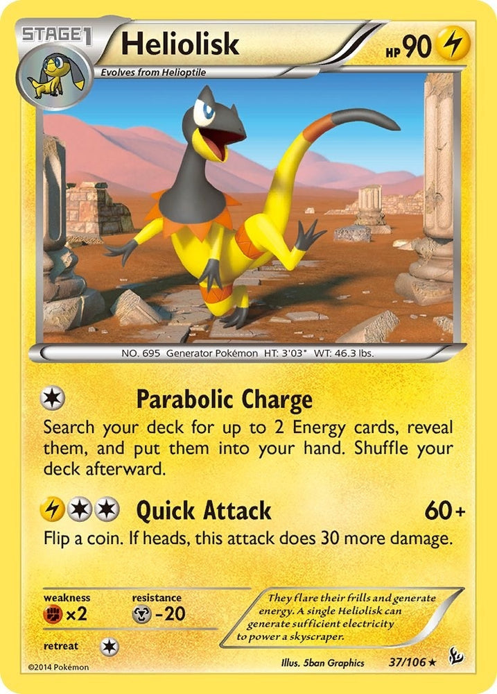 Image for Heliolisk (37/106) [XY - Flashfire]