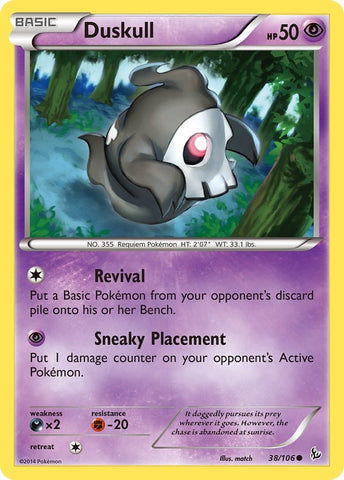 Image for Duskull (38/106) [XY - Flashfire]