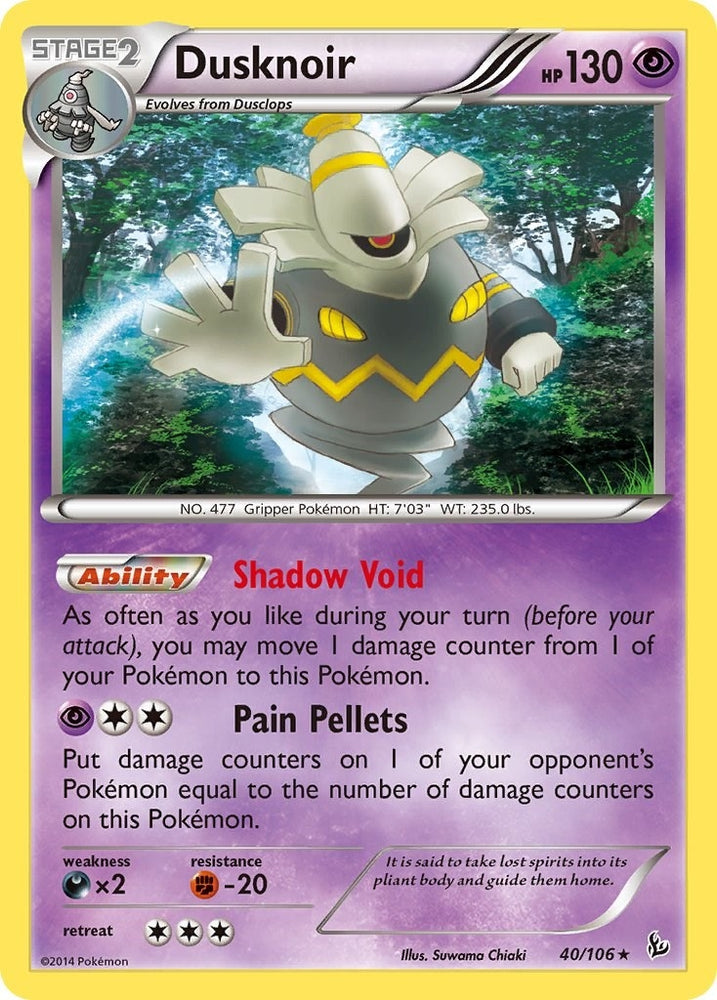 Image for Dusknoir (40/106) [XY - Flashfire]