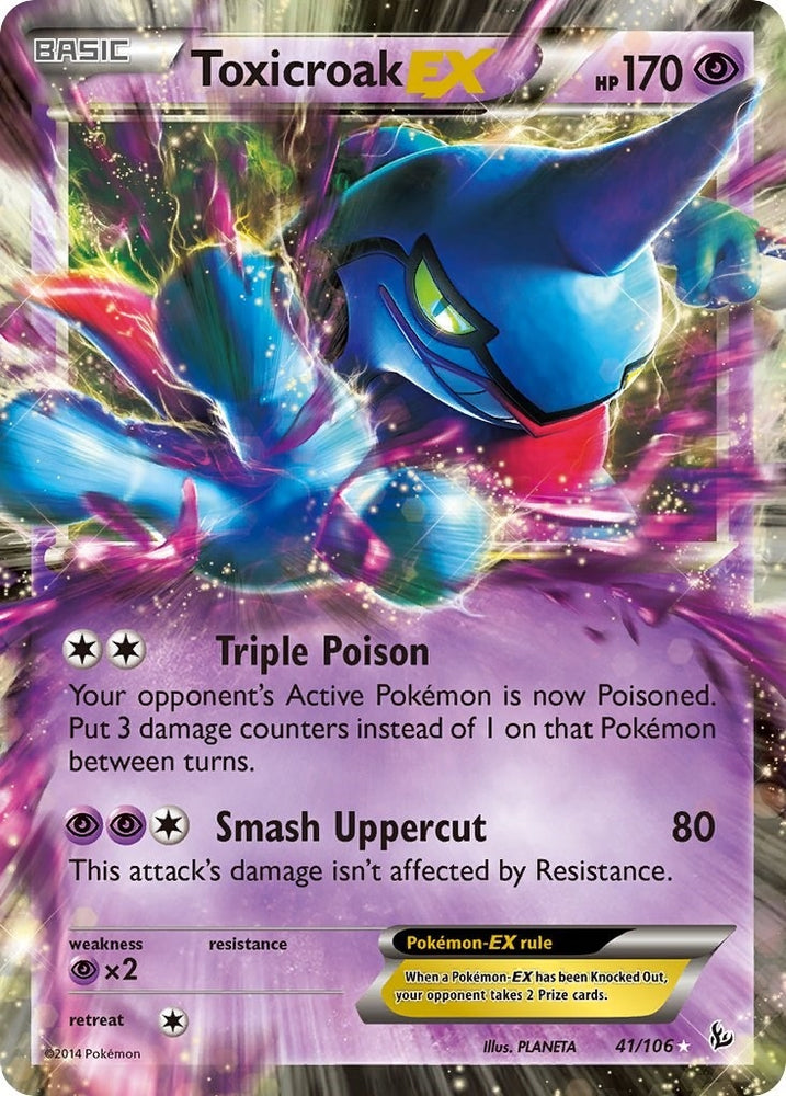Image for Toxicroak EX (41/106) [XY - Flashfire]