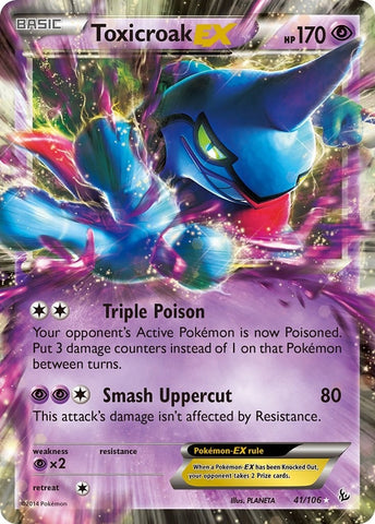 Image for Toxicroak EX (41/106) [XY - Flashfire]