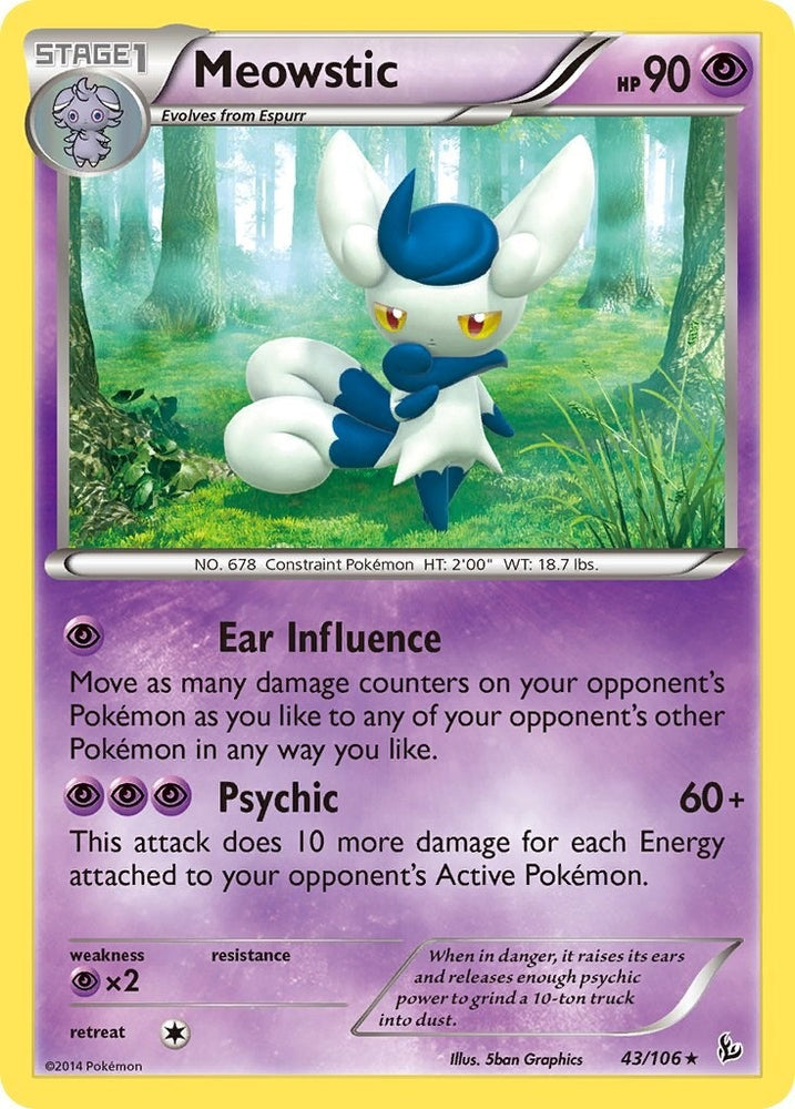Image for Meowstic (43/106) [XY - Flashfire]