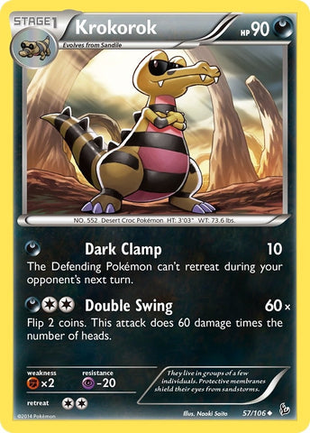 Image for Krokorok (57/106) [XY - Flashfire]