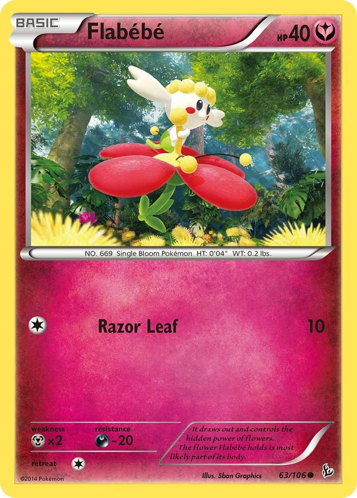 Image for Flabebe (63) (63/106) [XY - Flashfire]