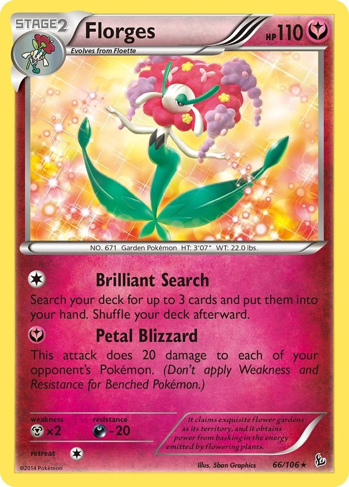 Image for Florges (66/106) [XY - Flashfire]