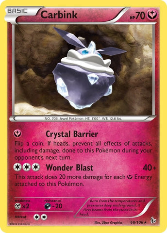 Image for Carbink (68/106) [XY - Flashfire]