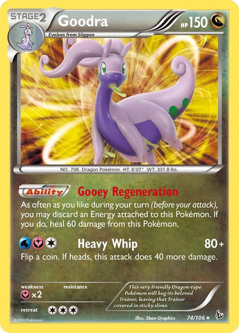 Image for Goodra (74/106) [XY - Flashfire]