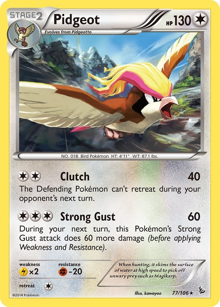 Image for Pidgeot (77/106) [XY - Flashfire]