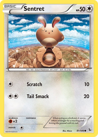 Image for Sentret (81/106) [XY - Flashfire]