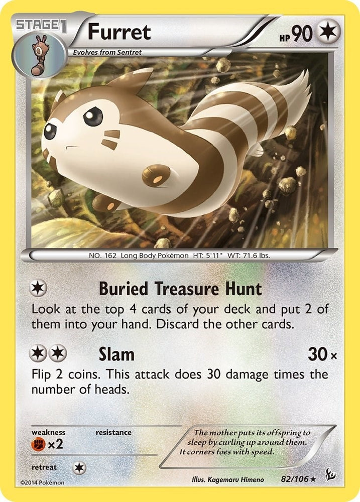 Image for Furret (82/106) [XY - Flashfire]