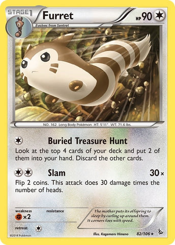 Image for Furret (82/106) [XY - Flashfire]