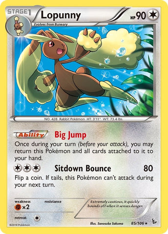 Image for Lopunny (85/106) [XY - Flashfire]