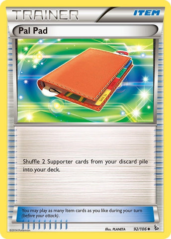 Image for Pal Pad (92/106) [XY - Flashfire]