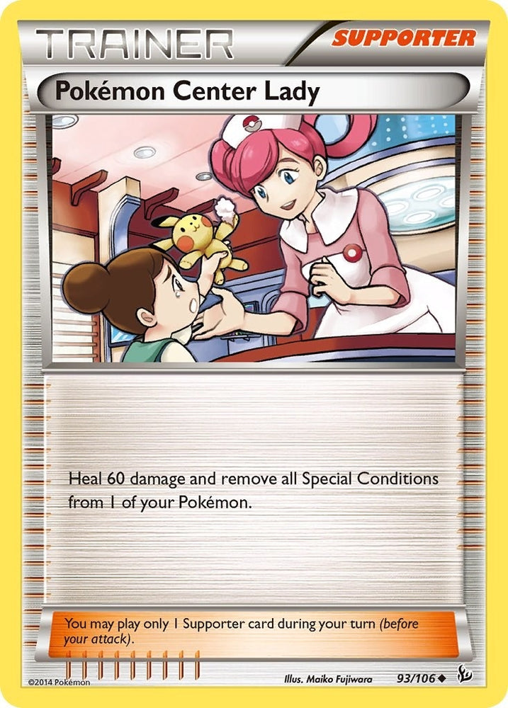 Image for Pokemon Center Lady (93/106) [XY - Flashfire]