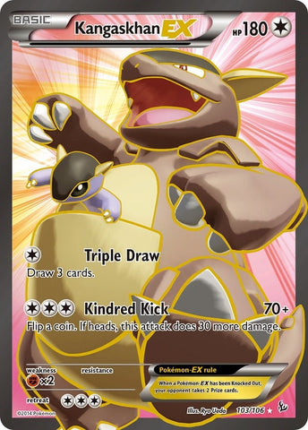 Image for Kangaskhan EX (103 Full Art) (103/106) [XY - Flashfire]