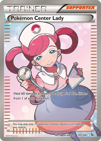 Image for Pokemon Center Lady (105 Full Art) (105/106) [XY - Flashfire]