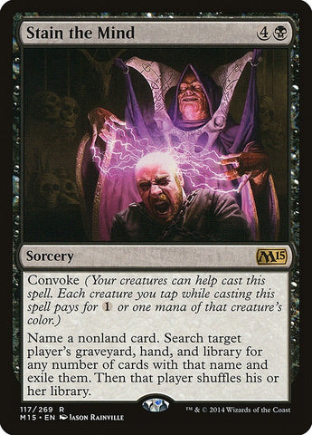 Image for Stain the Mind (117) [Magic 2015 (M15)]