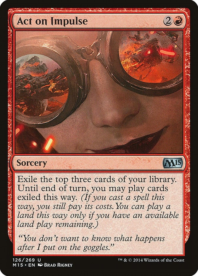 Image for Act on Impulse (126) [Magic 2015 (M15)]