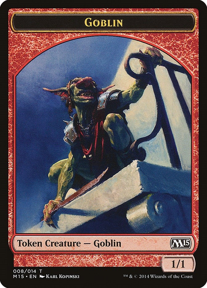 Image for Goblin Token (8) [Magic 2015 (M15)]