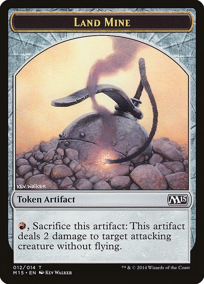 Image for Land Mine Token (12) [Magic 2015 (M15)]