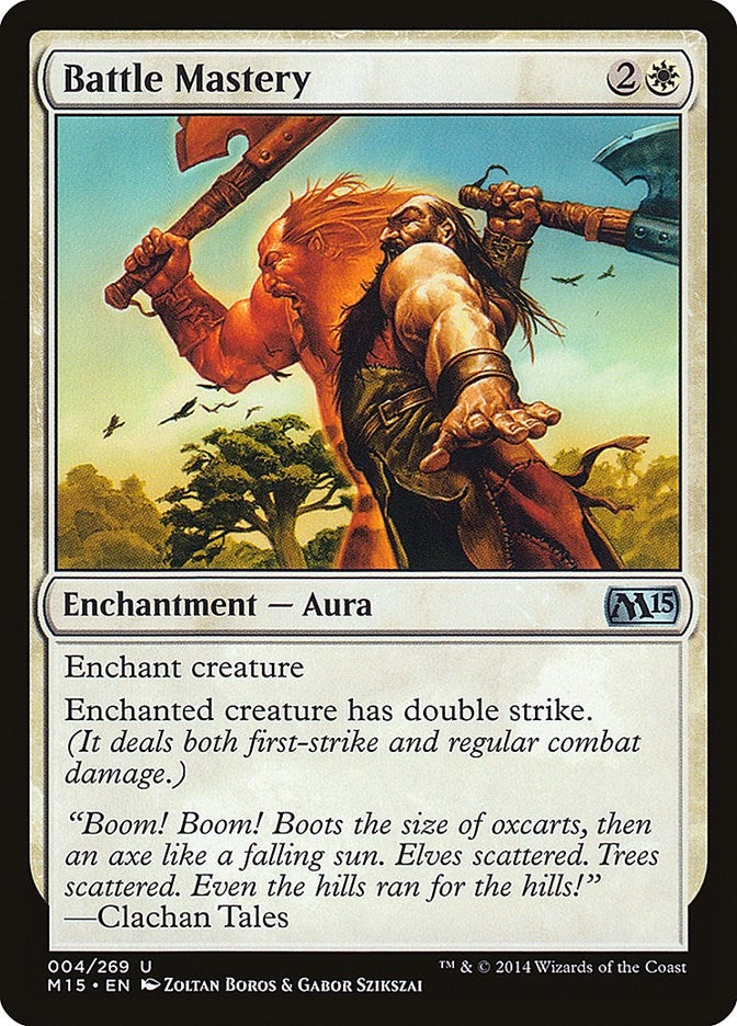 Image for Battle Mastery (4) [Magic 2015 (M15)]