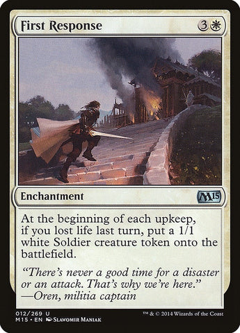 Image for First Response (12) [Magic 2015 (M15)]