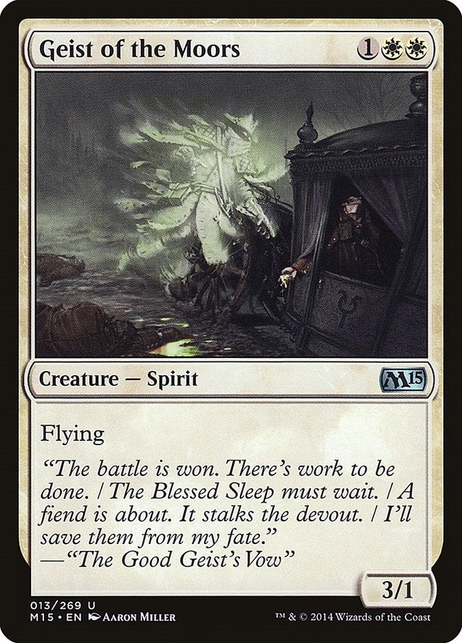 Image for Geist of the Moors (13) [Magic 2015 (M15)]