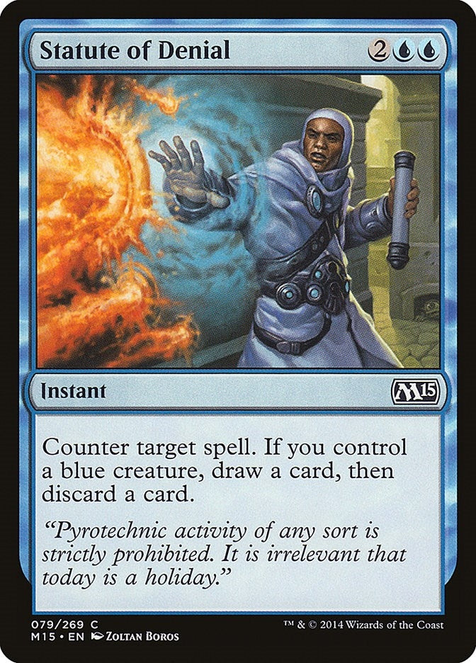 Image for Statute of Denial (79) [Magic 2015 (M15)]