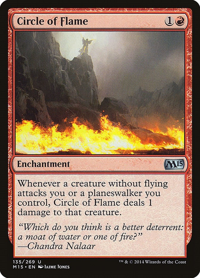 Image for Circle of Flame (135) [Magic 2015 (M15)]