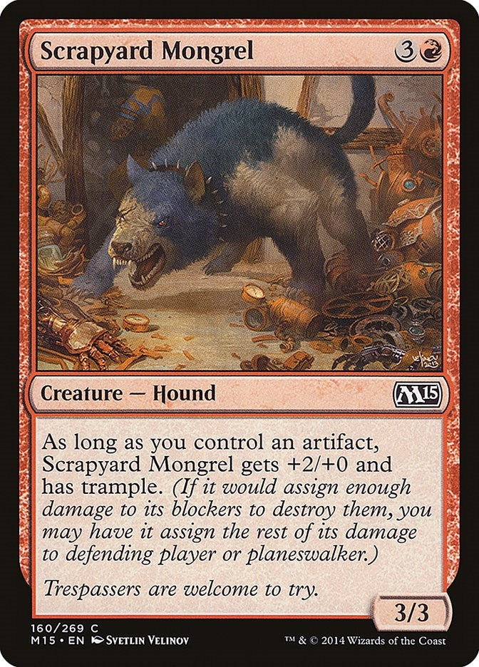 Image for Scrapyard Mongrel (160) [Magic 2015 (M15)]