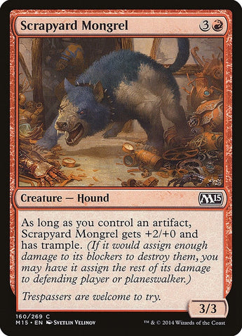 Image for Scrapyard Mongrel (160) [Magic 2015 (M15)]