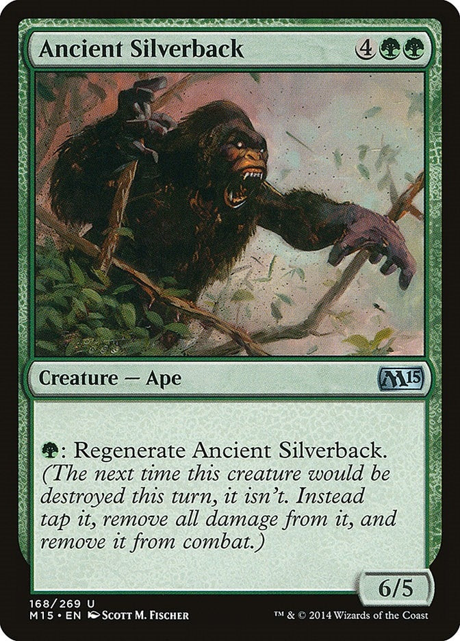 Image for Ancient Silverback (168) [Magic 2015 (M15)]