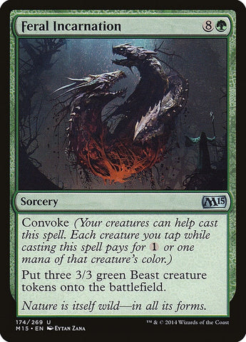 Image for Feral Incarnation (174) [Magic 2015 (M15)]