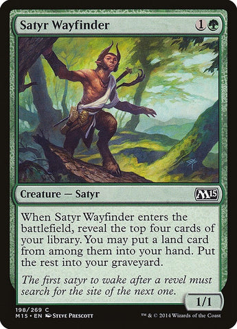 Image for Satyr Wayfinder (198) [Magic 2015 (M15)]