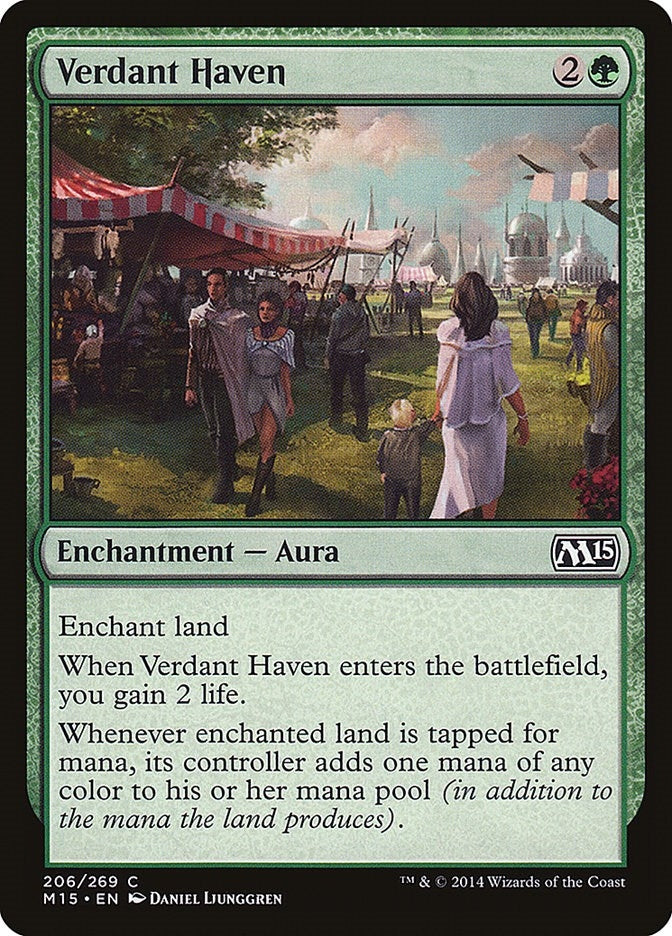 Image for Verdant Haven (206) [Magic 2015 (M15)]