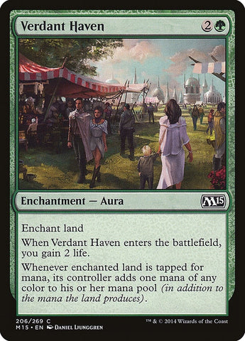 Image for Verdant Haven (206) [Magic 2015 (M15)]