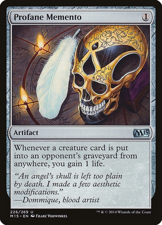 Image for Profane Memento (226) [Magic 2015 (M15)]