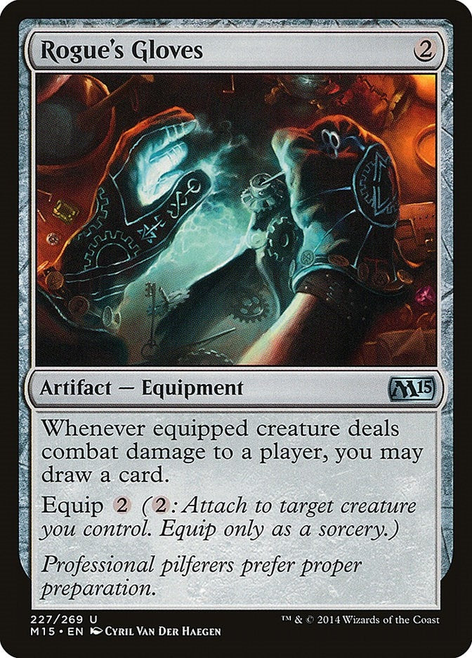 Image for Rogue's Gloves (227) [Magic 2015 (M15)]