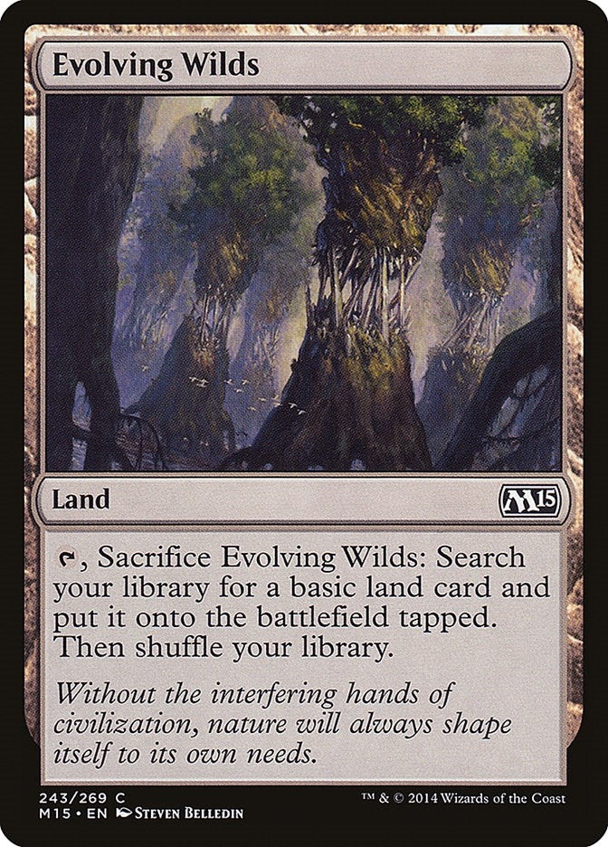 Image for Evolving Wilds (243) [Magic 2015 (M15)]