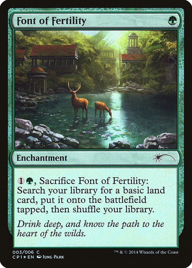 Image for Font of Fertility (3) [Unique and Miscellaneous Promos]