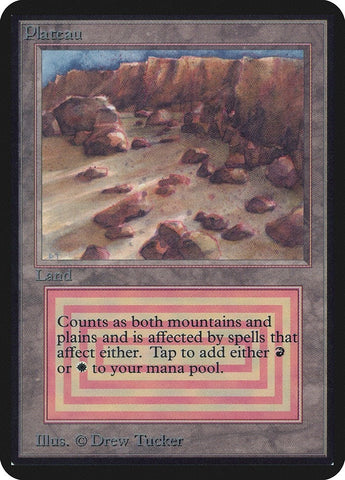 Image for Plateau - Magic: The Gathering