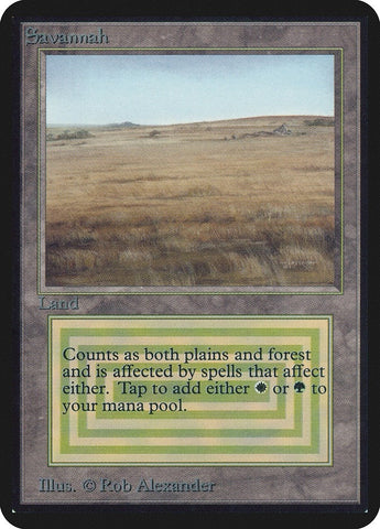 Image for Savannah - Magic: The Gathering