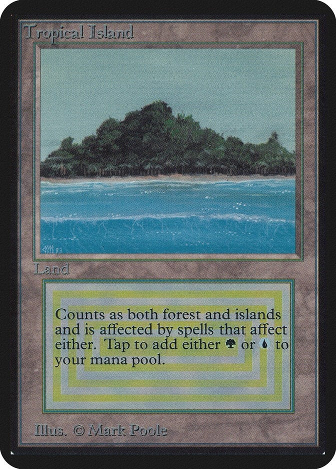 Image for Tropical Island - Magic: The Gathering