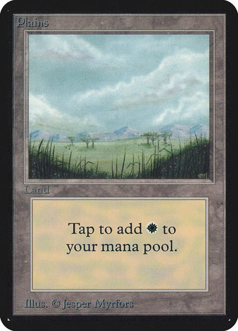 Image for Plains (B) - Magic: The Gathering
