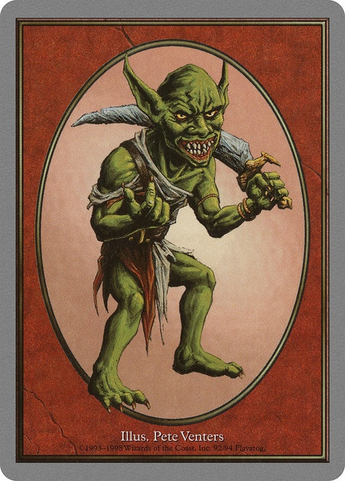 Image for Goblin Token (92) [Unglued]